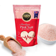 HSD Natural Himalayan Pink Salt | 800g | 100% Pure | Organic Cooking Table Salt | Food Grade A+|