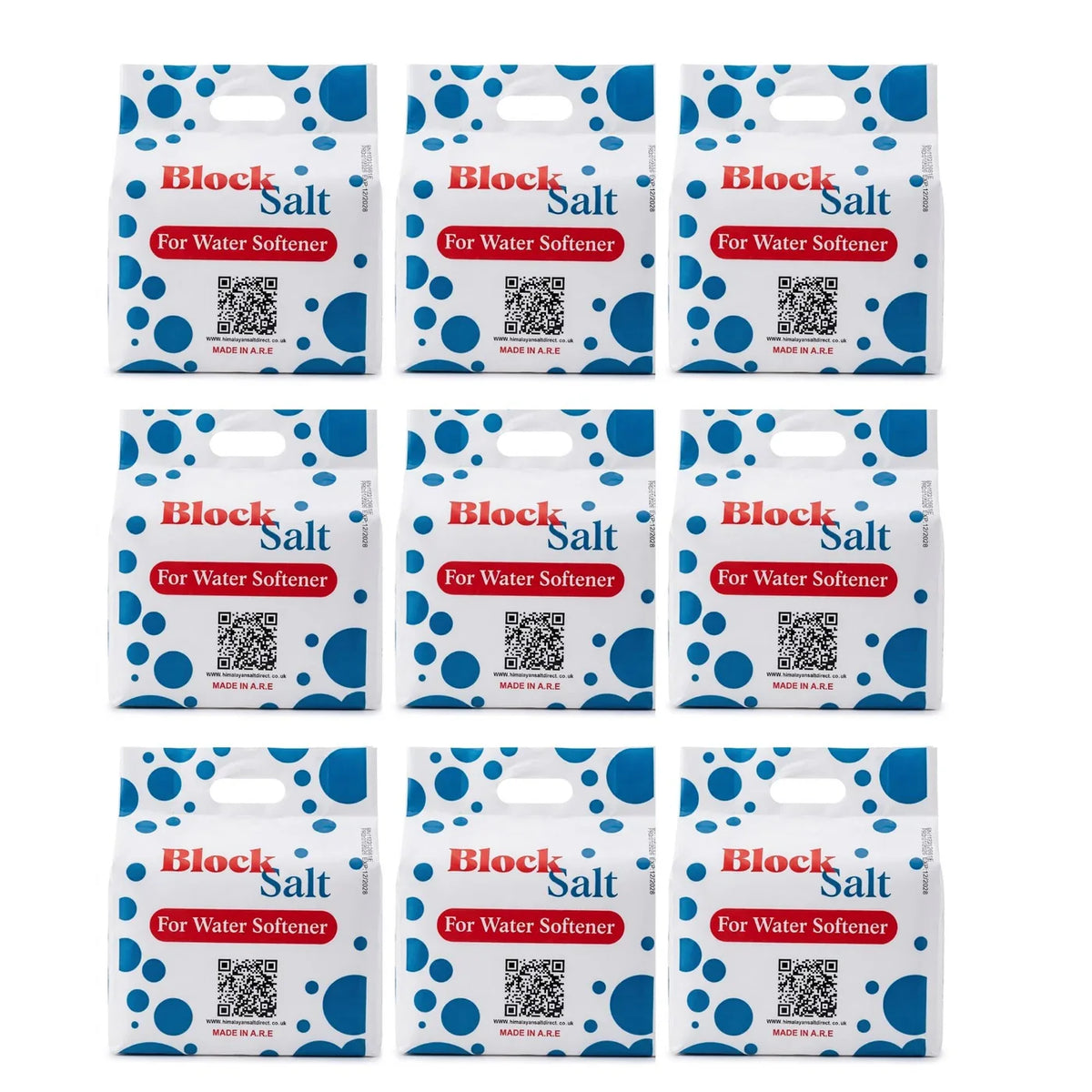 HSD Salt Blocks 9 Pack 18 Blocks for Water Softeners