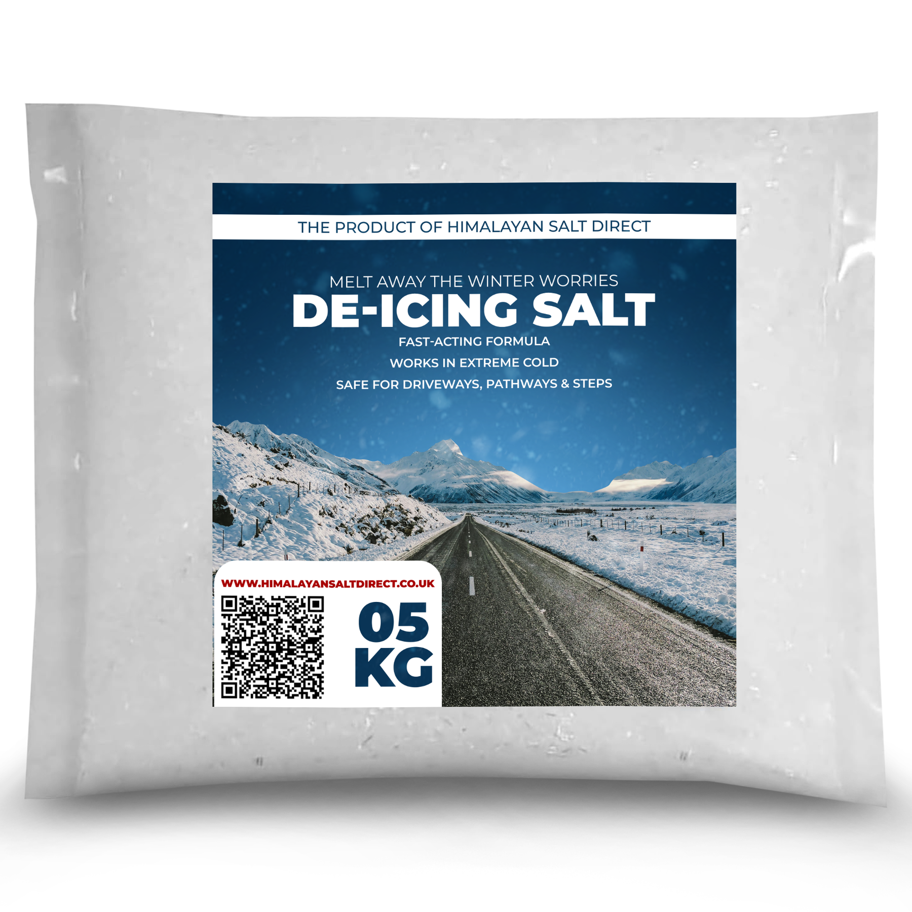 HSD Premium 5kg Deicing Salt – High-Quality Salt for Driveway, Concrete & Sidewalks