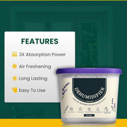 600ml Dehumidifier Moisture Absorber 290g – Lavender Non-Electric Damp Trap for Home & Wardrobe