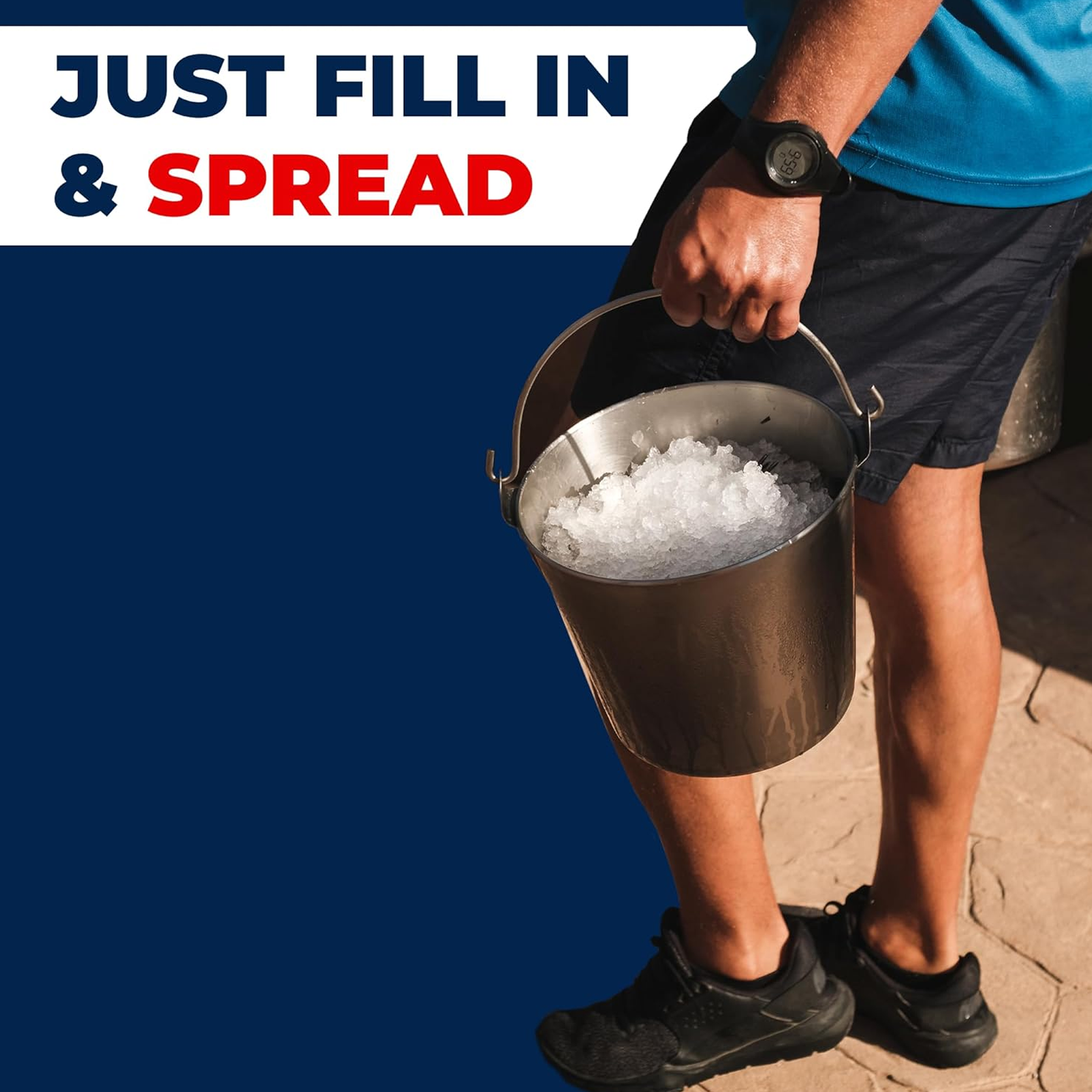 HSD Premium 5kg Deicing Salt – High-Quality Salt for Driveway, Concrete & Sidewalks