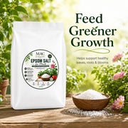 Epsom Salt for Plants (2x5)10kg – Magnesium Sulphate Crystals for Garden, Flowers, Vegetables & Houseplants