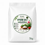 Epsom Salt for Plants 5kg – Magnesium Sulphate Crystals for Garden, Flowers, Vegetables & Houseplants