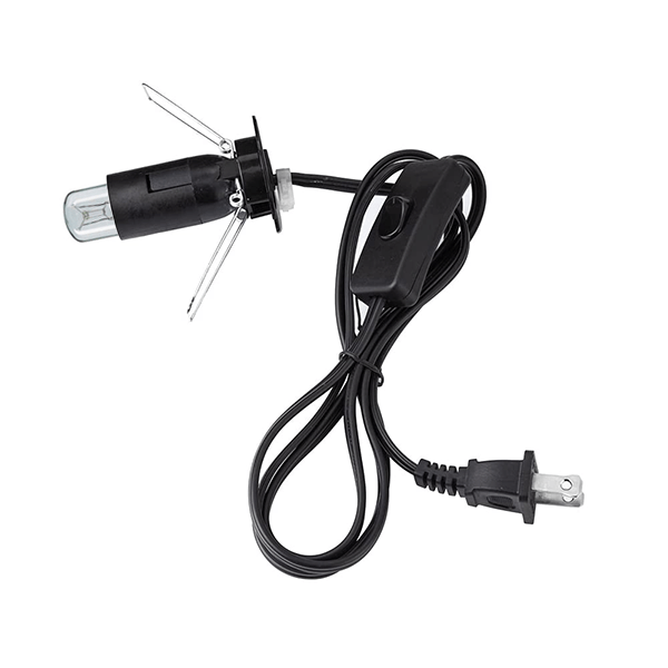 Himalayan Salt Lamp Replacement Electrical Cable & Bulb