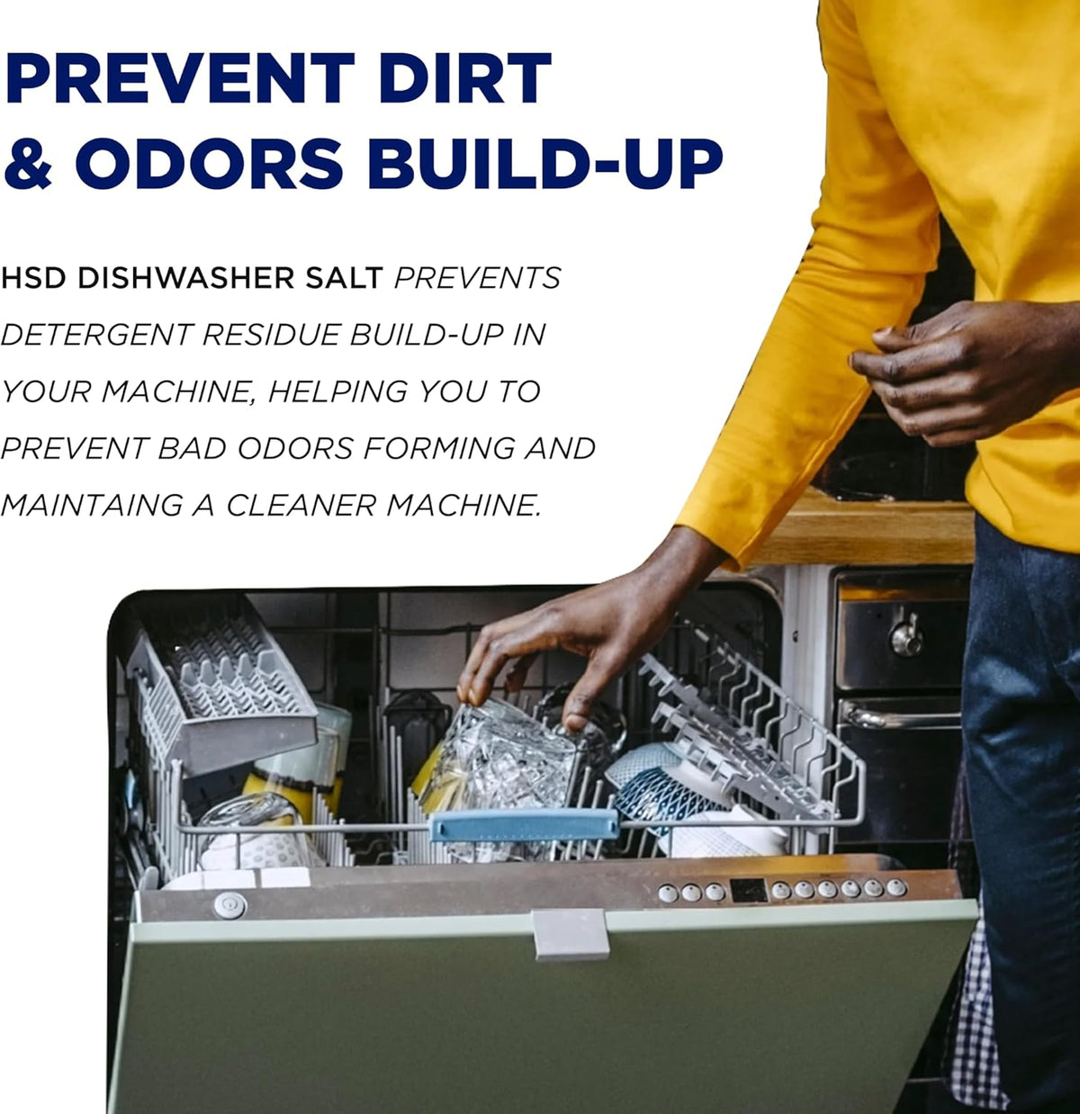 Dishwasher Salt Box, 4kg, Prevents Limescale Build Up, Effective against Hard Water
