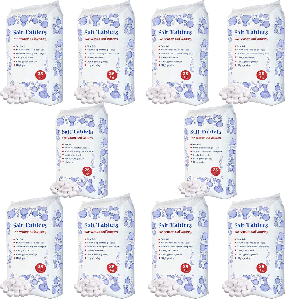 HSD 25 Kg Salt Tablets Water Softener Food Grade